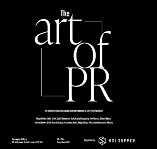 See The Art of PR at The Coningsby Gallery