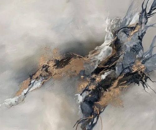 Behind Her Eyes By Sumali Piyatissa -In her debut solo show with Occhi Contemporary, “Behind Her Eyes”, she features a range of abstract artworks that are inspired by nature and everyday life.