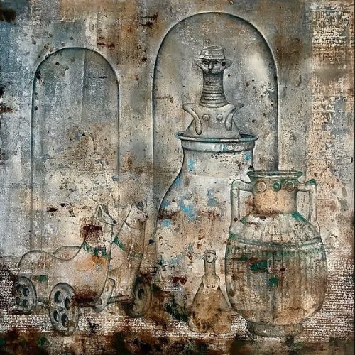 Sense of Amlash Mixed Media (2020)