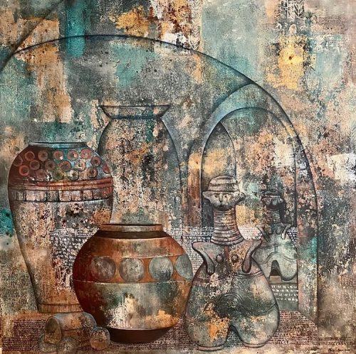 Under the Arch of Amlash - Ancient Persia Collection 140 x 140