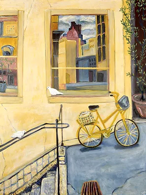 Yellow BIke 30 x40 (2021)